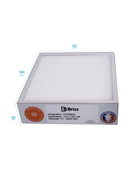 Filtre compatible VMI PRESTIGE + GALBEE, CUBE2 ou URBAN VENTILAIRSEC