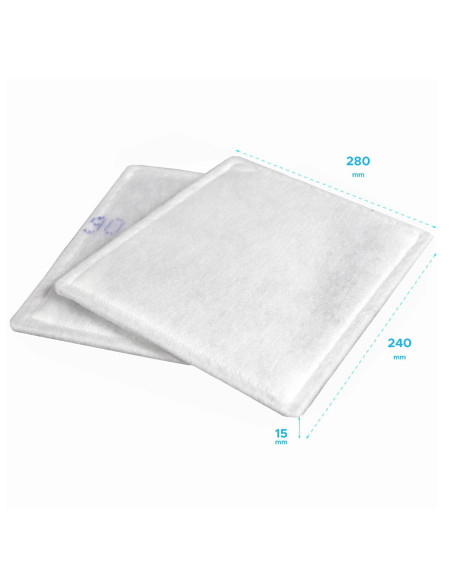 Filtres BRIZZ compatibles VMC ALDES Dee Fly Cube 300 et Dee Fly Cube 370